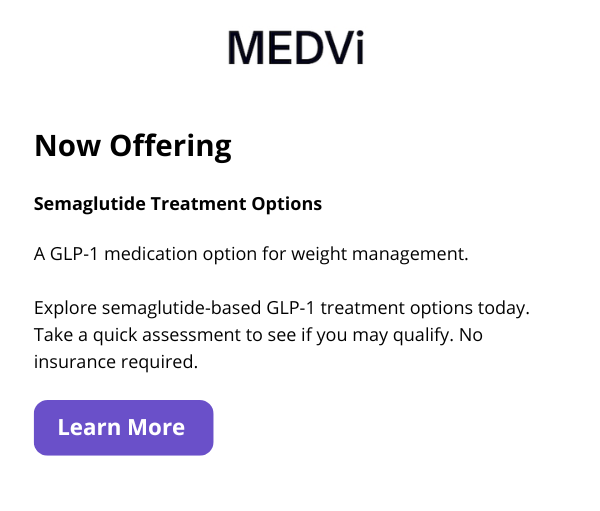 MEDVi sponsored treatment options